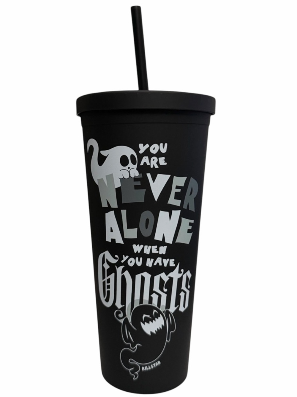 Killstar Cup 22oz Spirits Cold Brew Travel Tumbler Haunted Homeware Plastic